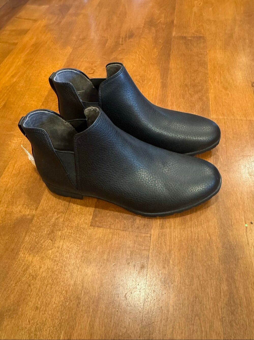 NEW Dr. Scholl’s Real Cute Black Chelsea Ankle Boots Women’s Size 7M